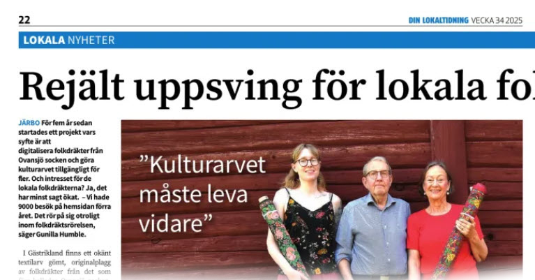 Rejält uppsving ... Din Lokaltidning
